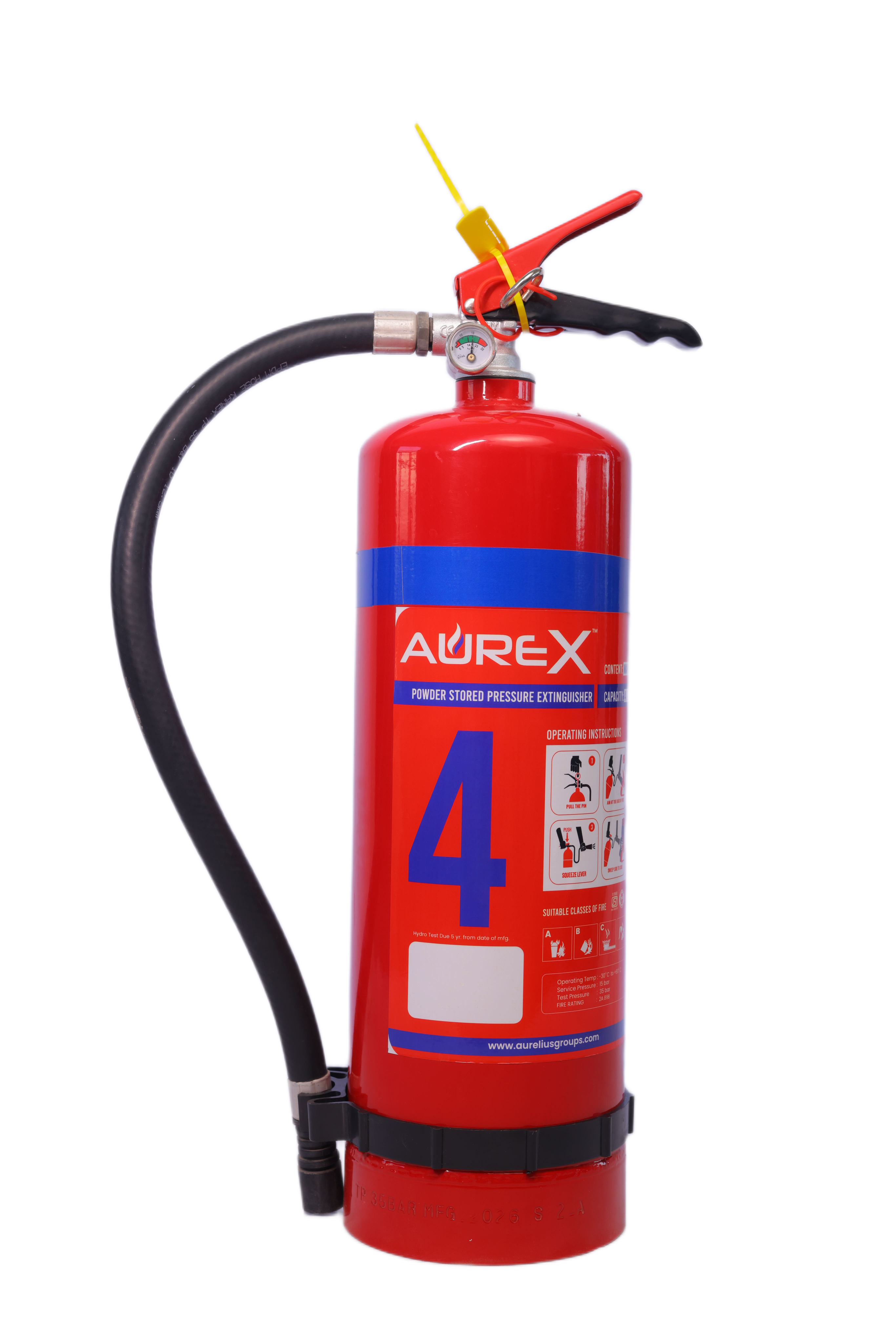 ABC 4 KG Fire Extinguisher
