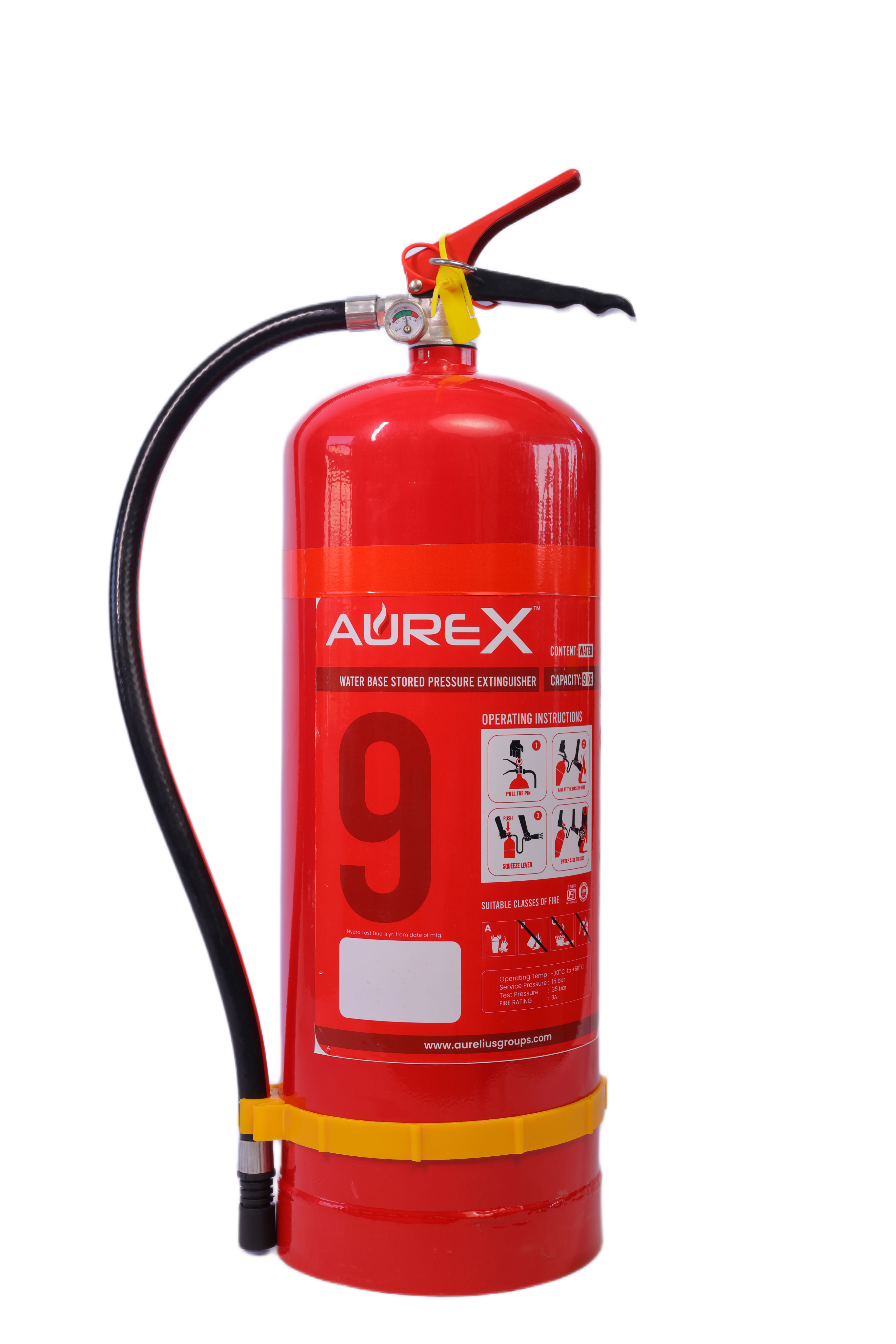 Water Mist 9 LTR Fire Extinguisher